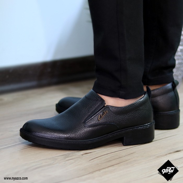 کفش چرم مجلسی مردانه زیره پیو